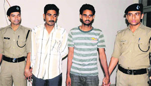 The accused, who demanded ransom from a city doctor, arrested by Dehradun Police on Sunday.