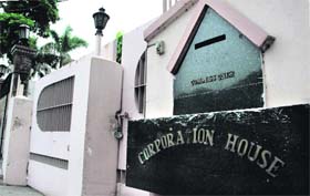 The residence of the Municipal Commissioner in Adarsh Nagar in Jalandhar, which has been listed in the agenda of the MC general house meeting for auction
