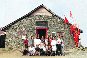 The Himani Chamunda temple, 20 km from Dharamsala