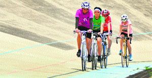 Players participate in trials at PAU in Ludhiana. 