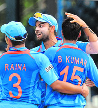India stand-in skipper Virat Kohli is ecstatic with the way India clawed their way back from the verge of exit into the final. 