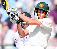 Agar, the debutant, stitched a record 163-run partnership with Phil Hughes for the last wicket