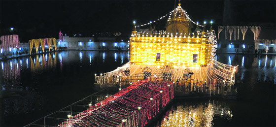 A view of the Durgiana temple in Amritsar on Friday.