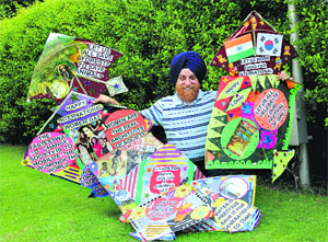Certain passions never die. Just as Devinder Pal Sehgals love for flying kites...