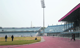 A file photo of Guru Nanak Stadium in Ludhiana.
