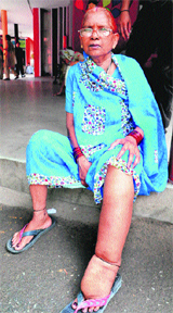 Phool Mati could not wait for long and went back without receiving her pension.