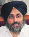 Deputy CM Sukhbir Singh Badal