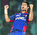 Pradeep Sangwan played two games in the last edition of the IPL.  Courtesy IPL 