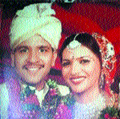 A file photo of Geetanjali and Ravneet Garg