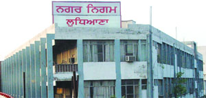 A view of the MCs Zone A office in Ludhiana. 