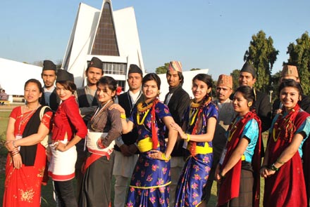 A file photo of artistes from Kathmandu University, Nepal, visiting Punjabi University, Patiala. It is important to have a cosmopolitan culture in universities, a tradition that is slowly dying. 