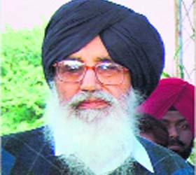  Parkash Singh Badal, Chief Minister