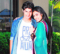 A still from the movie, LUV U Soniyo
