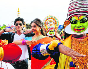 A still from Chennai Express.