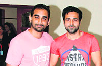Kunal Deshmukh with Emraan Hashmi