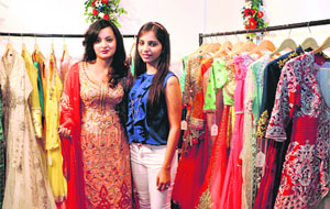 Designers exhibit their collection at the Wedding Asia 2013