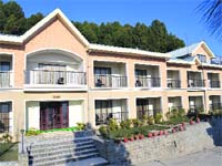 The Pavillion hotel of the Himachal Pradesh Cricket Association at Dharamsala