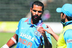 Shikhar Dhawan holds the key for India as the visitors look to close out the series in the third ODI against Zimbabwe.