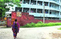 The Rajindra Hospital and Medical College hostel for girls in Patiala. 