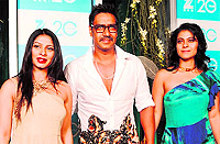 Tanisha, Ajay Devgn and Kajol