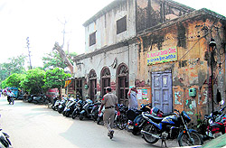 The 1,750 sq yard land located on the faseel wall (inner circular road from Hall Gate to Sikandari Gate), which is to be auctioned soon by the Municipal Corporation in Amritsar