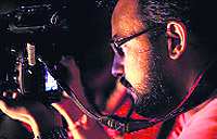 Anant Raina finalises a shot