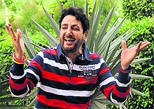 We've had very few glimpses of Gurdas Maans son, so far. The father says, Till he becomes something on his own, I wont talk about him.