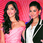 Sonam Kapoor and Rhea Kapoor