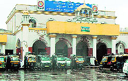 The Amritsar railway station