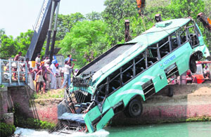 The bus that met with the accident had covered less than 2 lakh km, which is in safety limit. 