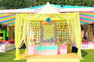 Even birthday bashes are based on a theme
