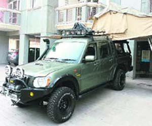 Jaskirat Singh Nagra had recently modified actor Gul Panags expedition vehicle Super Milo