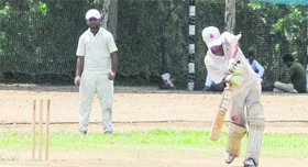 A match between Ludhiana and Amritsar in progress at Punjab Agricultural University on Saturday.