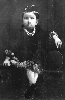 Anasuya Sarabhai (Motaben) as a child. 