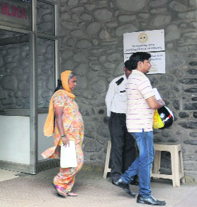 Not even a single wheelchair has been kept outside the Emergency for wheel-bound patients.