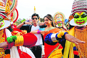 Shah Rukh Khan and Deepika Padukone