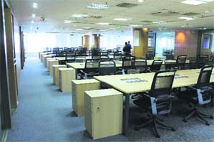 Hall with a view: To support 17 start-ups at a time