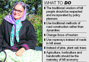 Radha Behn, president, Gandhi Peace Foundation
