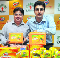 Vikrant Sharma (L), head, Real & Dev Varyani, regional sales manager