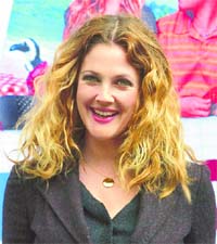 First lesson: Drew Barrymore