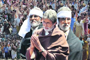Satyagraha is the story of a man whom the system has failed and how he turns towards the peaceful mode of protest
