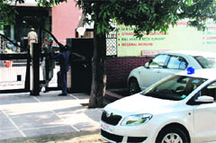 A survey being conducted at Dhawan Hospital, Panchkula.