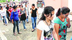 Senior resident doctors on strike in Rohtak on 