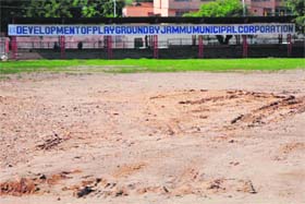 A view of the Mini Stadium at Parade Ground