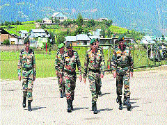 GOC-in-C of the Northern Command Lt Gen Sanjiv Chachra arrives in Kishtwar on Wednesday to review the situation after the August 9 riots. 
