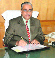 P Madhu, he new Chairman of the Gurgaon Gramin Bank.
