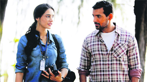 Nargis Fakhri and John Abraham