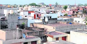 An illegal colony in Amritsar