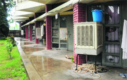 Water coolers installed in resident doctors hostels at the PGI need to be cleaned on a regular basis. 