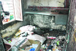 Mid-day meal is not prepared in the kitchen of the Sector 12 anganwadi .